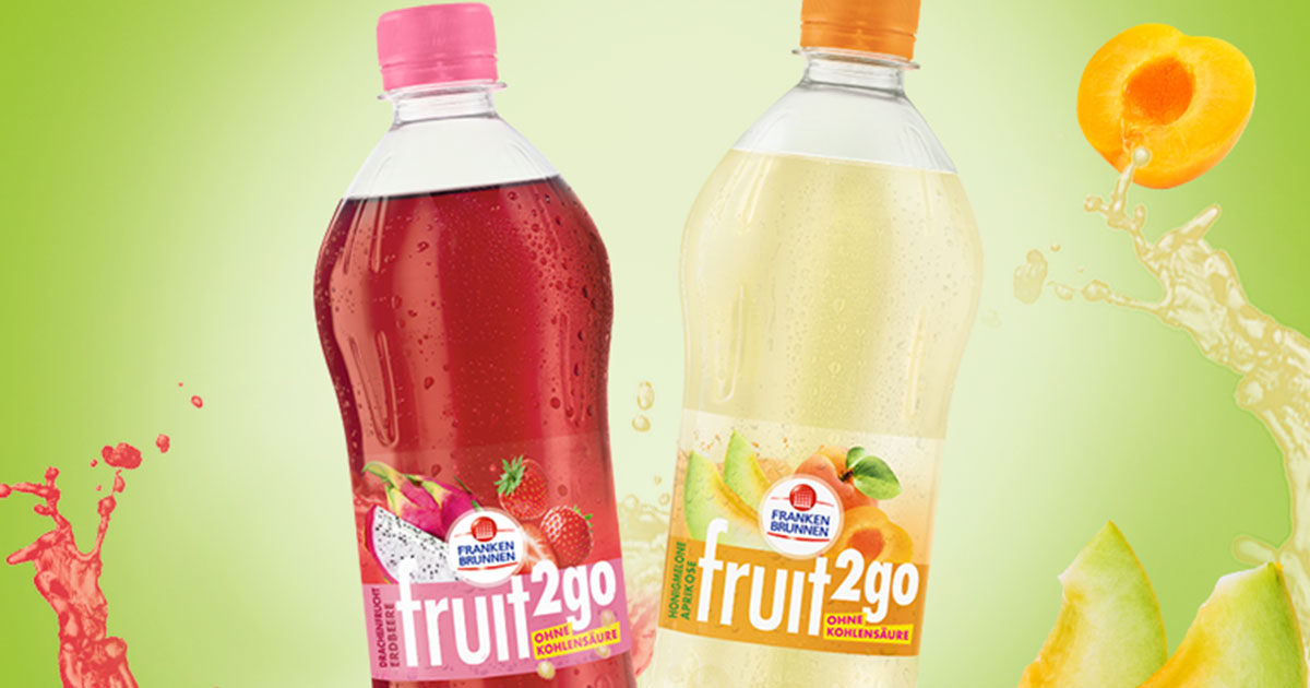 fruit2go „Honigmelone Aprikose“ & „Drachenfrucht Erdbeere“