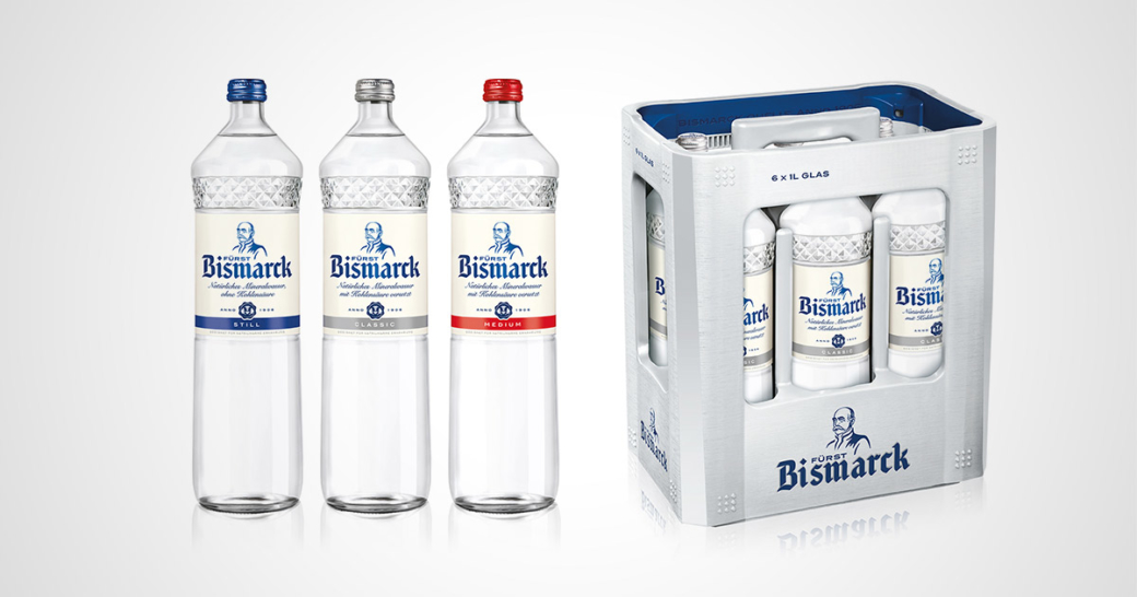Bismarck Glasflaschen Design 2020