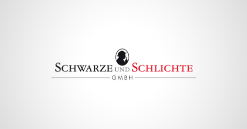 Schwarze und Schlichte Logo