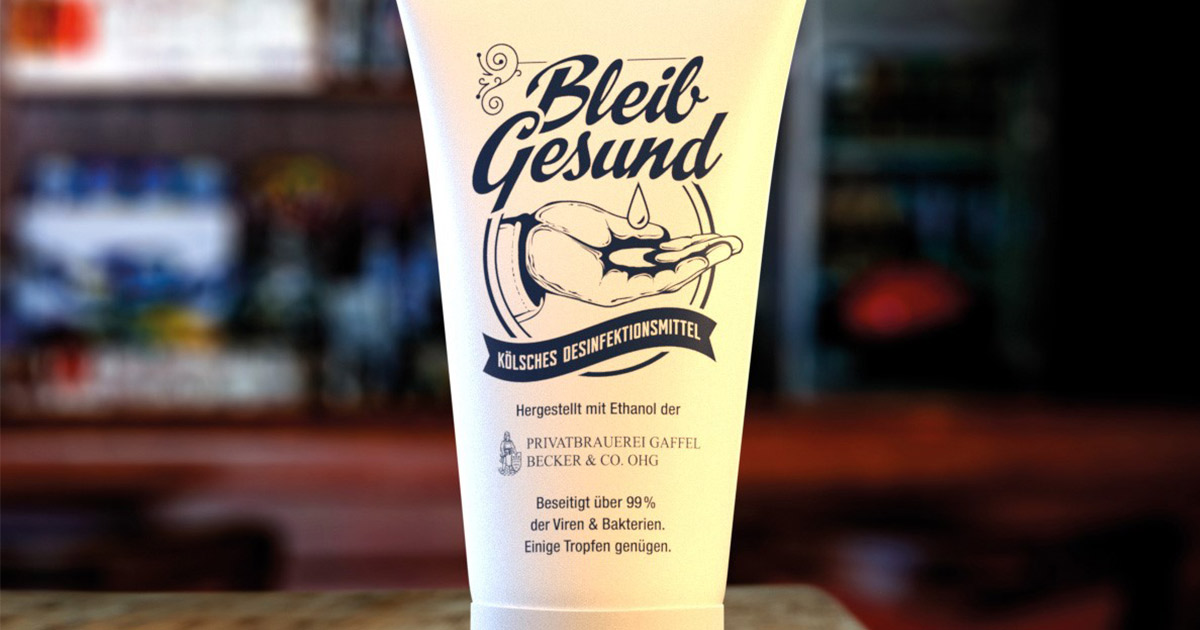 Bleib Gesund Handgel