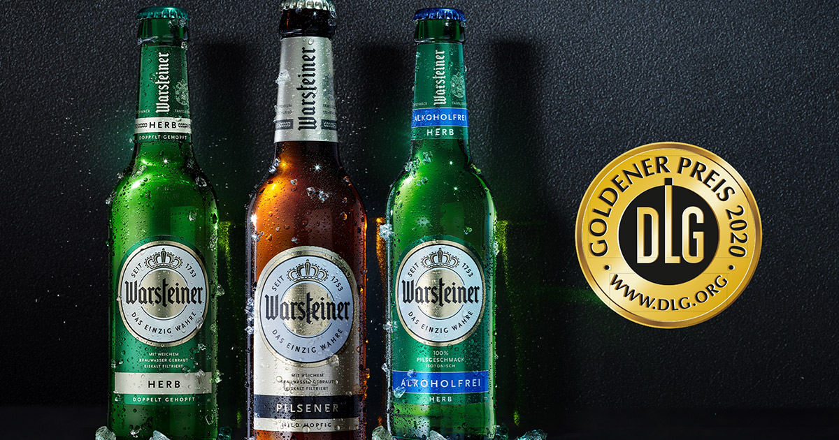 Warsteiner DLG Auszeichnung