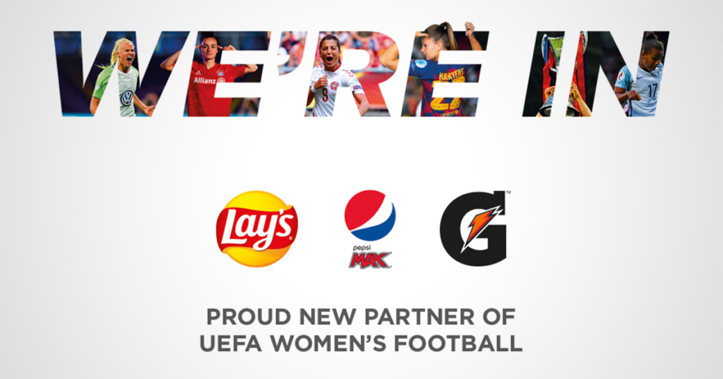 PepsiCo Partner UEFA Frauenfußball