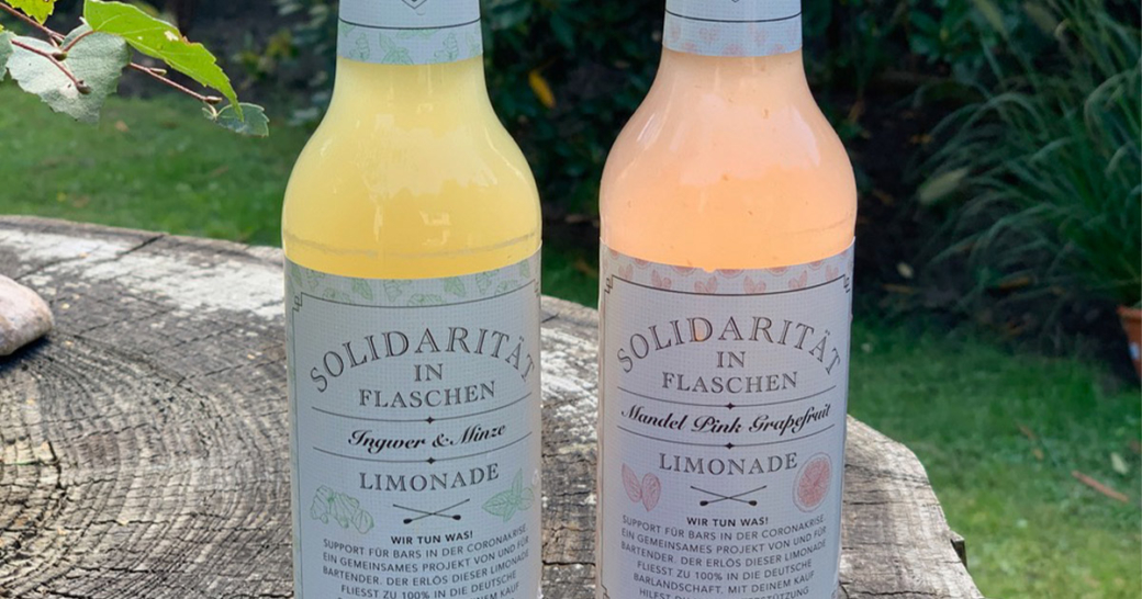 Solidarität in Flaschen
