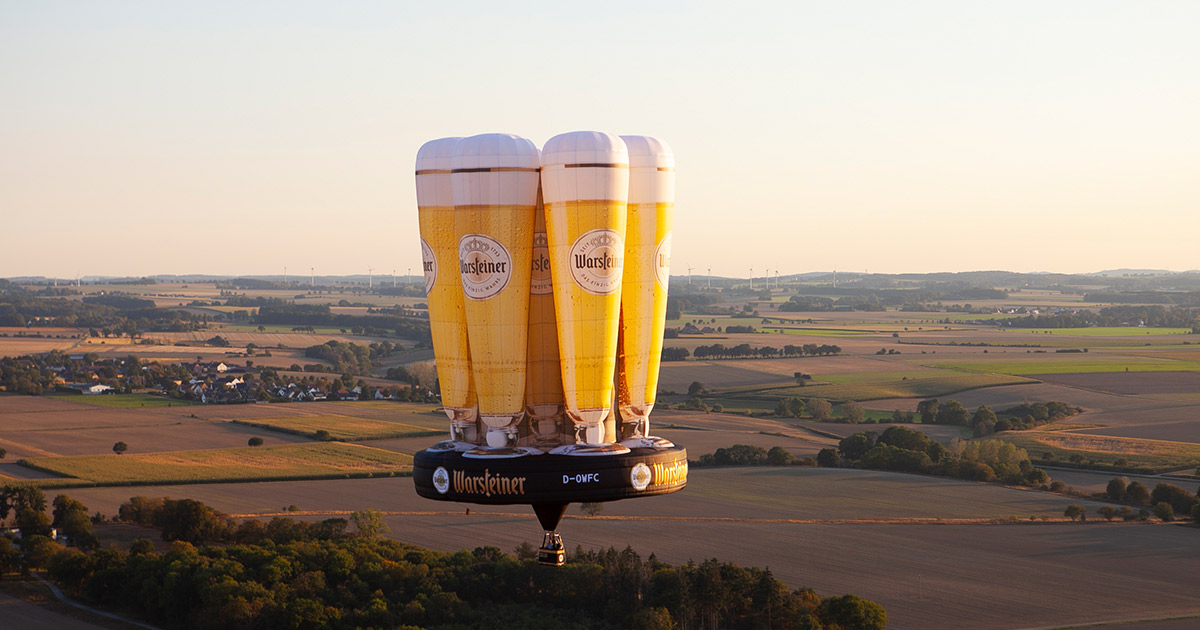 Warsteiner Heißluftballon