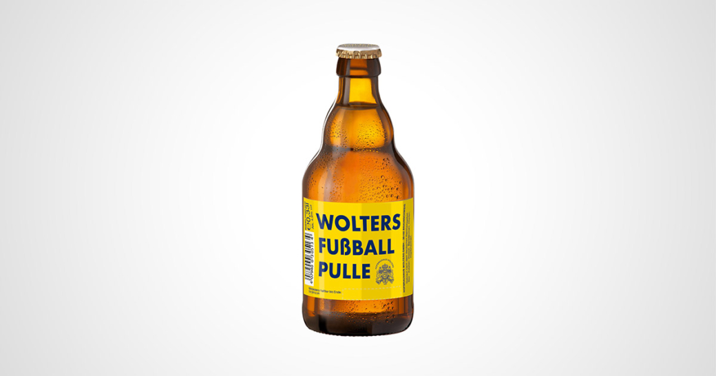 Wolters Fußballpulle