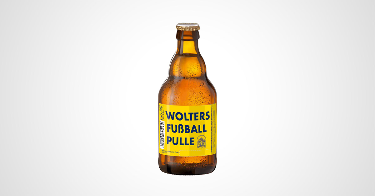 Wolters Fußballpulle