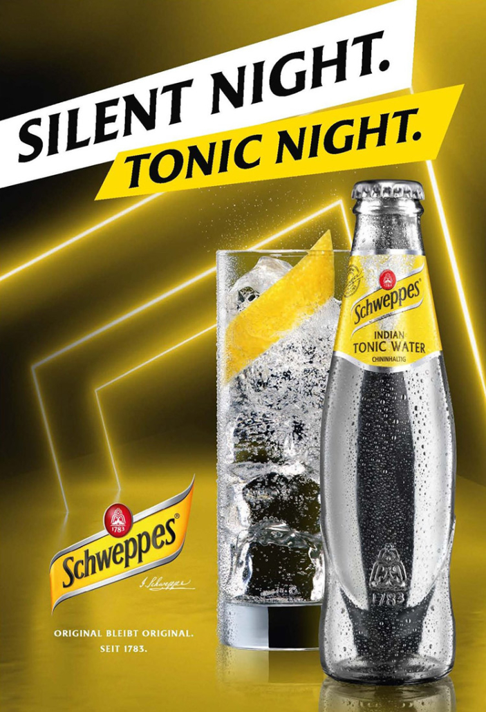 schweppes tonic kampagne