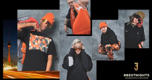 streetwear kollektion von jägremeister