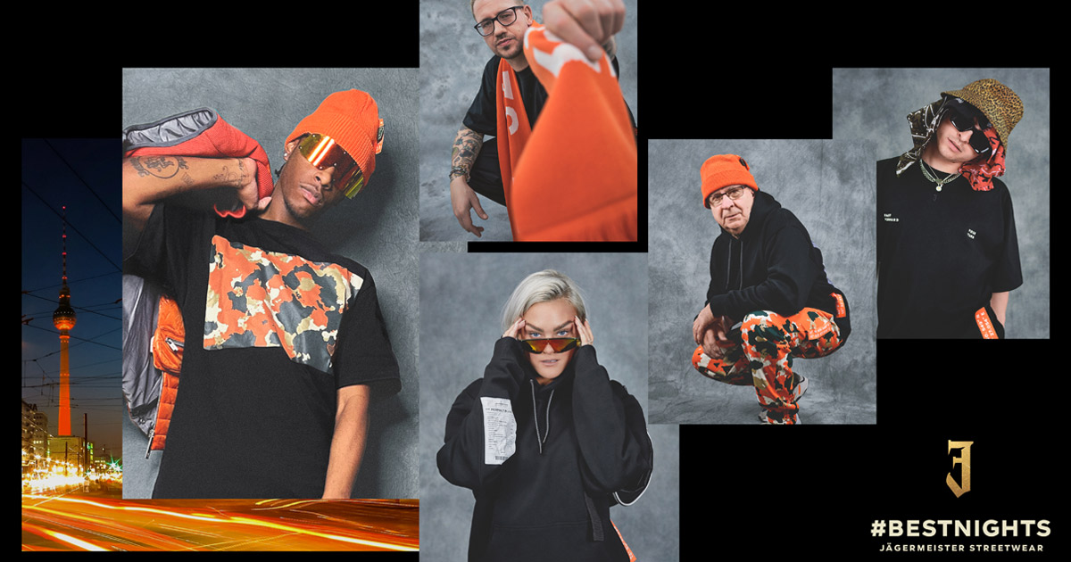 streetwear kollektion von jägremeister