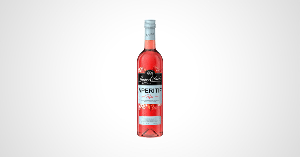 APERITIF ROSÉ von Hugo Asbach in neuem Design - about-drinks.com