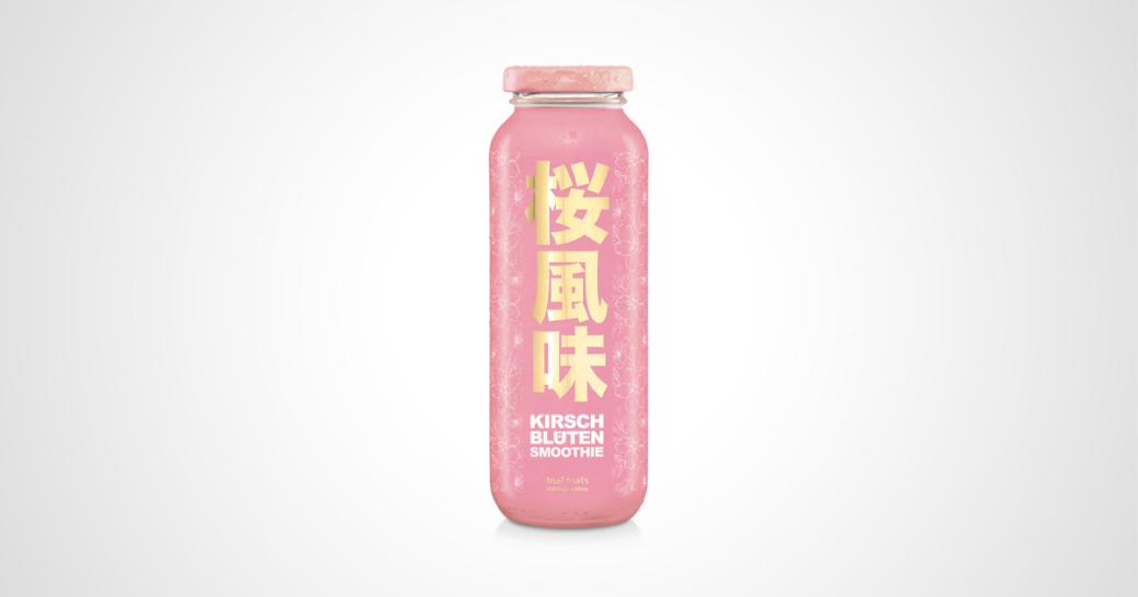 true fruits Kirschblüten Smoothie