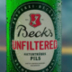 Becks Unfilitered Spot