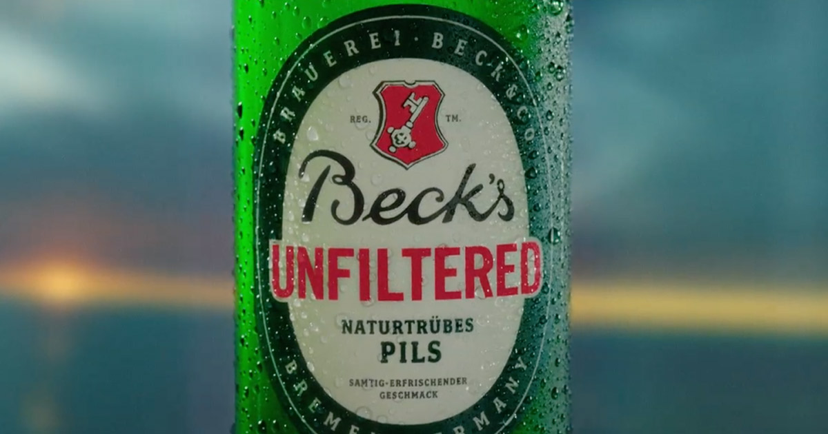 Becks Unfilitered Spot