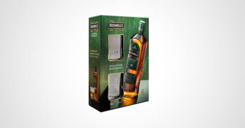 Bushmills 10 yo On-Pack-Promotion