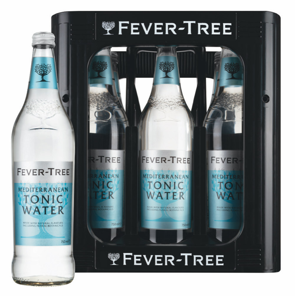 Fever-Tree 750 ml Glasflasche Kasten