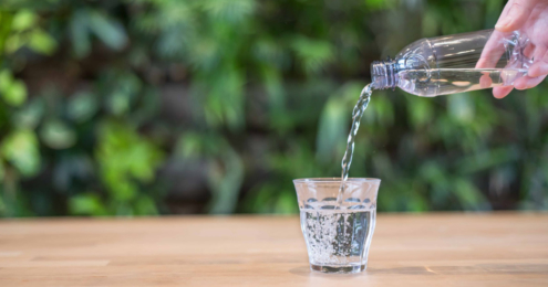 bottle of water