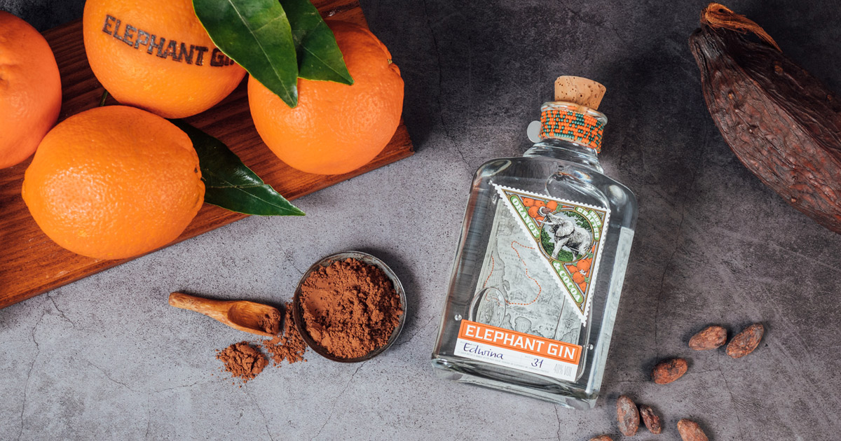 Elephant Gin Orange Cocoa