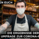 barkeeper mit mundschutz