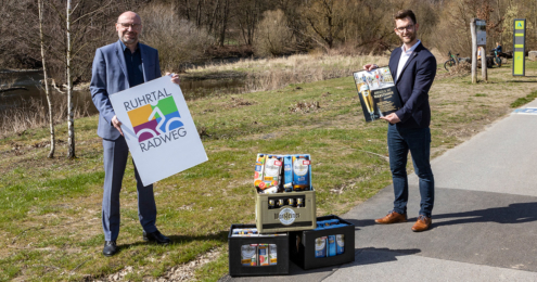 partnerschaft warsteiner brauerei ruhrtal radweg