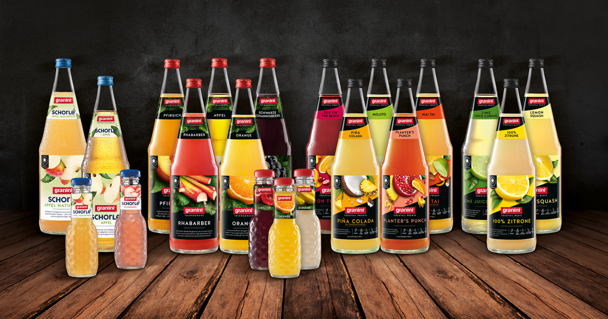 granini fruchtsaft range