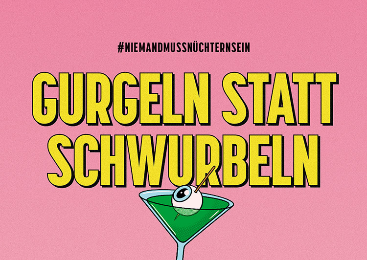 postkarte grüne boje pfefferminzlikör