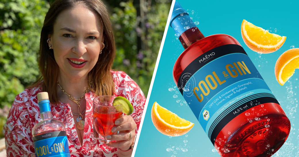 COOL & GIN hochwertiger Dry Gin mit Zitrus und Himbeeraromen