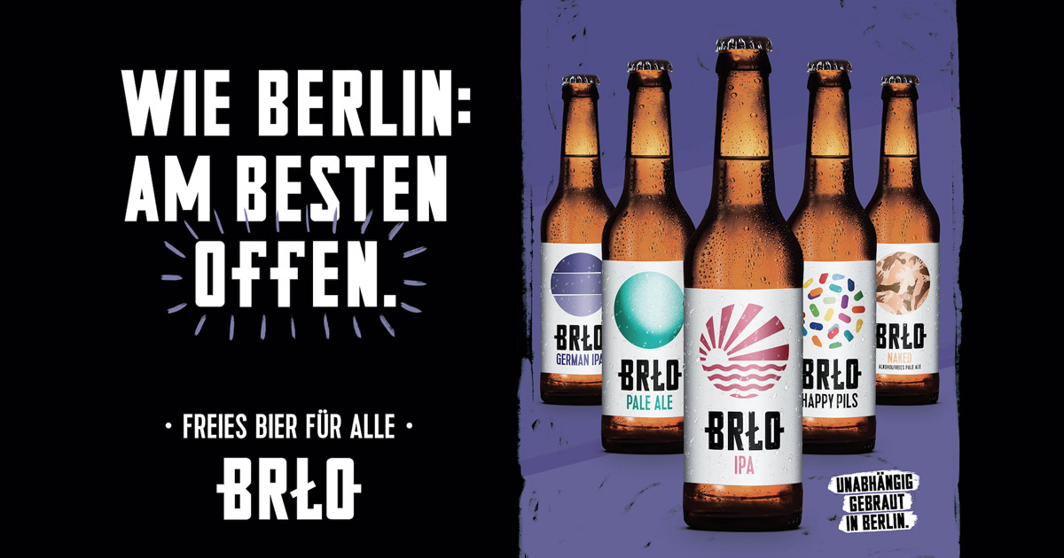 BRLO Freies Bier für Alle