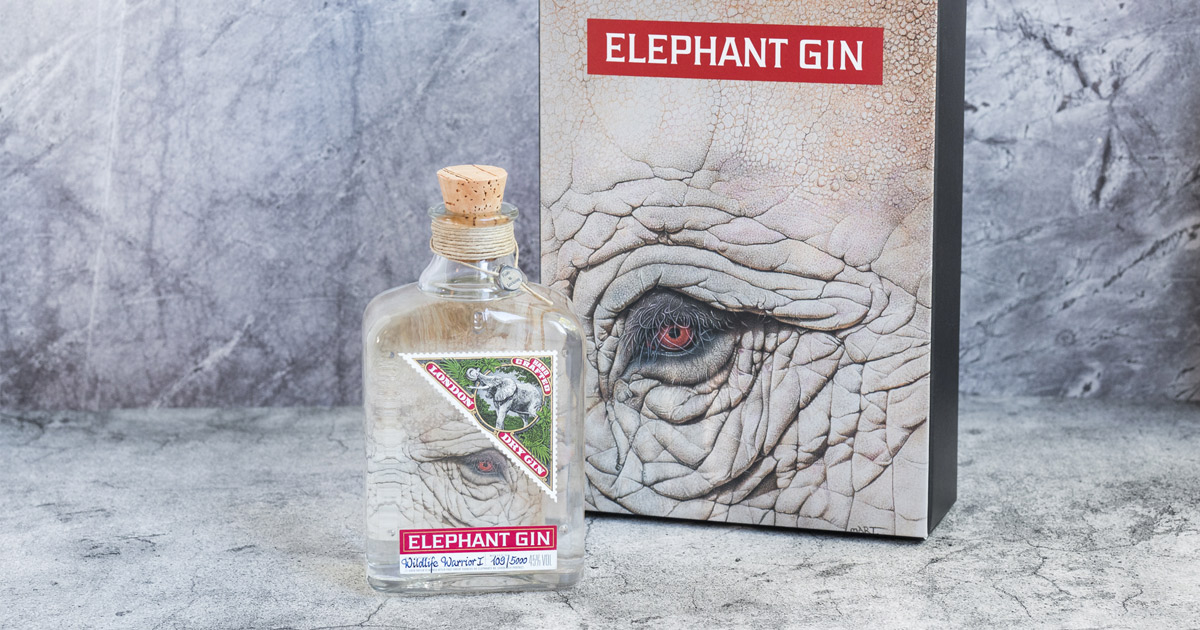 Elephant Gin Wildlife Warrior Edition