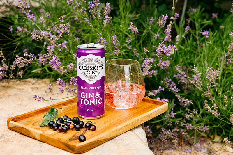 cross keys gin black currant