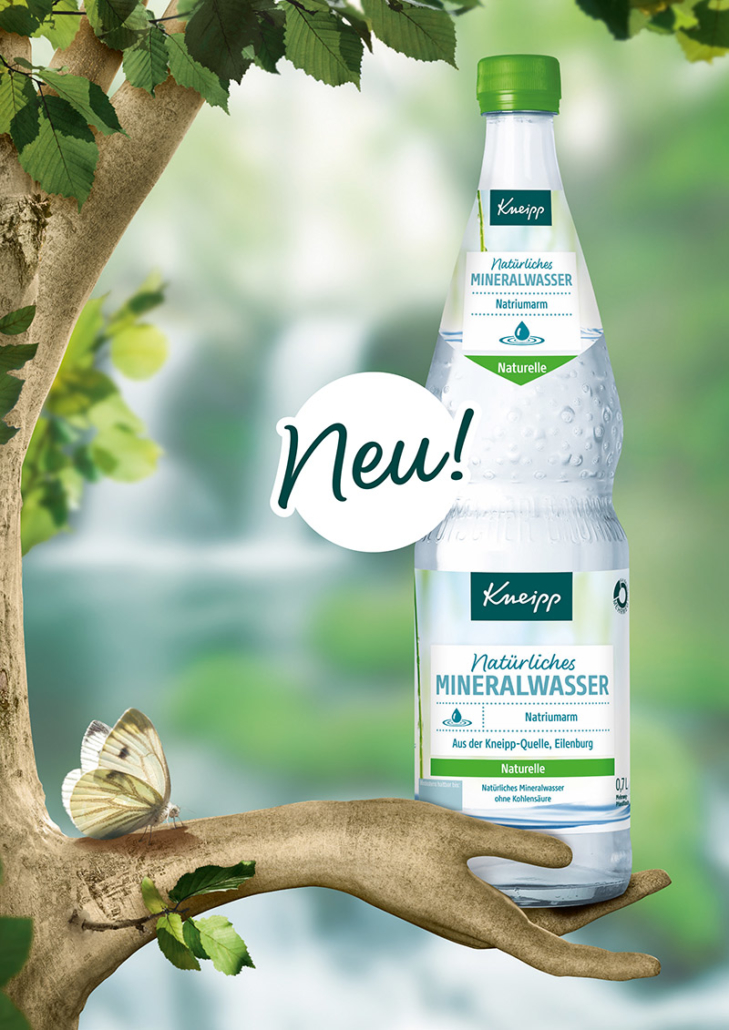 kneipp mineralwasser glasflasche