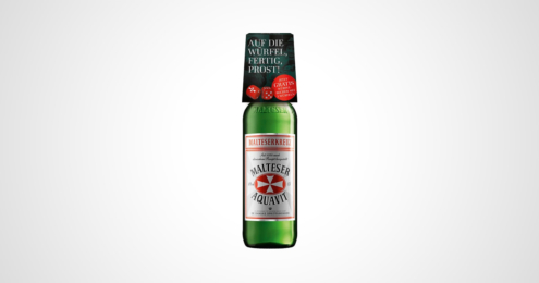 Malteserkreuz Aquavit On-Pack Würfel