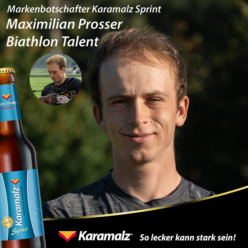 karamalz sprint markenbotschafter maximilian prosser