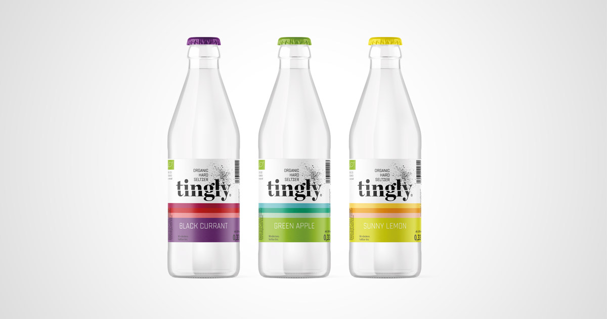 tingly hard seltzer