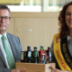 Bierkönigin Irina Peter Hauk Landtag