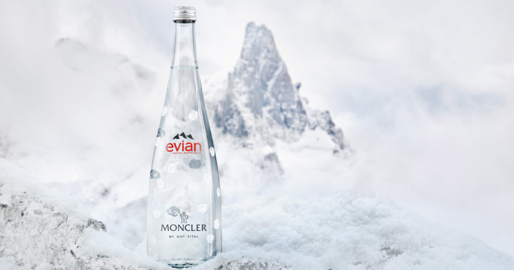 evian® launches designer collaboration with Moncler & Not Vital about