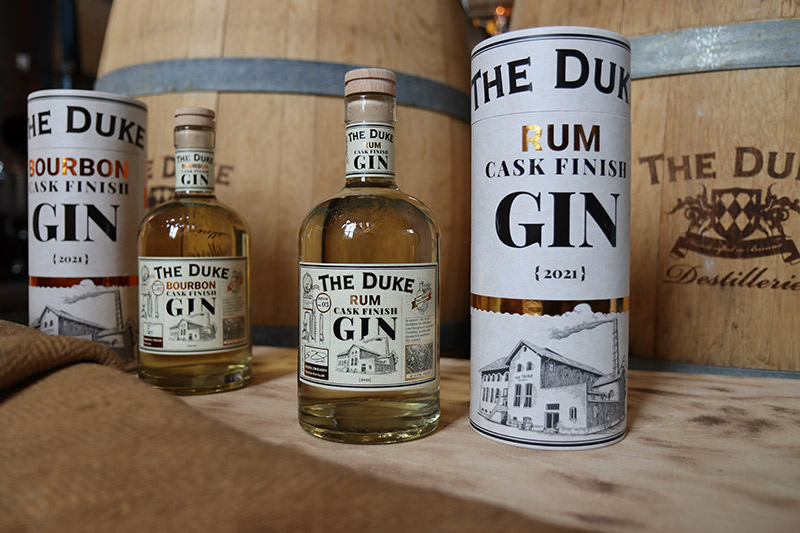 the duke rum cask finish gin