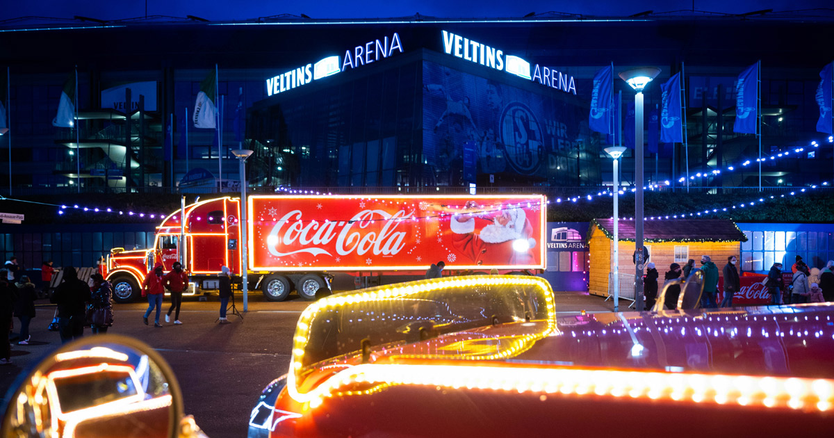 Coca-Cola Weihnachtstruck Gelsenkirchen