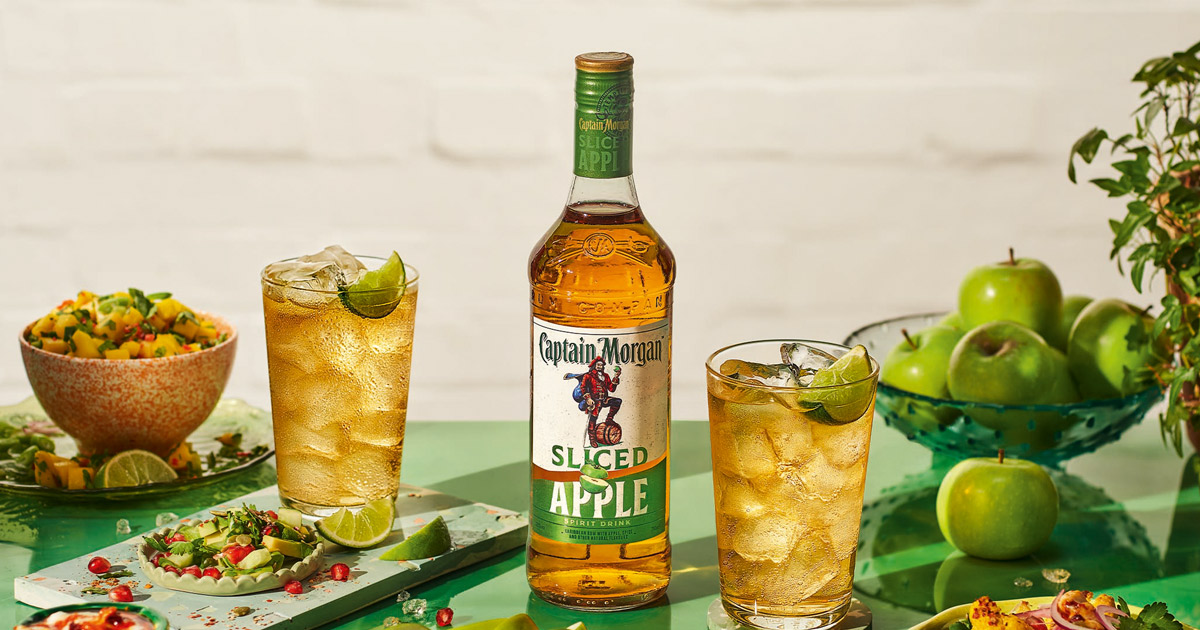 captain morgan sliced apple