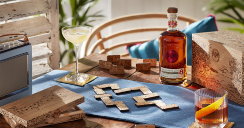 Bacardi Domino Set