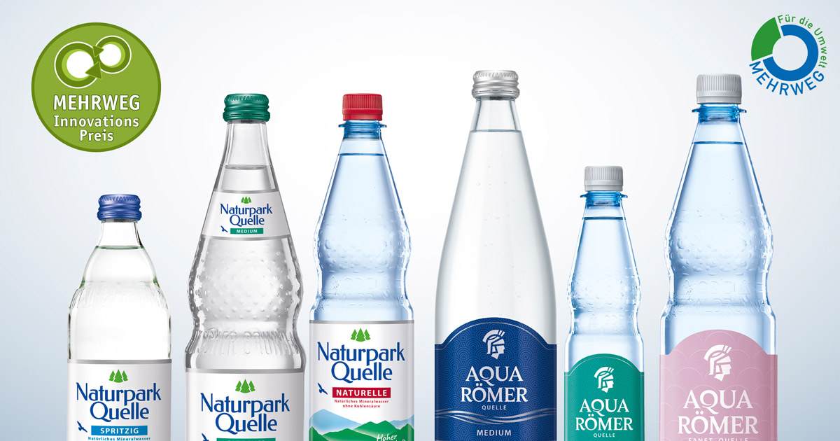 aquaRömer erhält Mehrweg-Innovationspreis - about-drinks.com