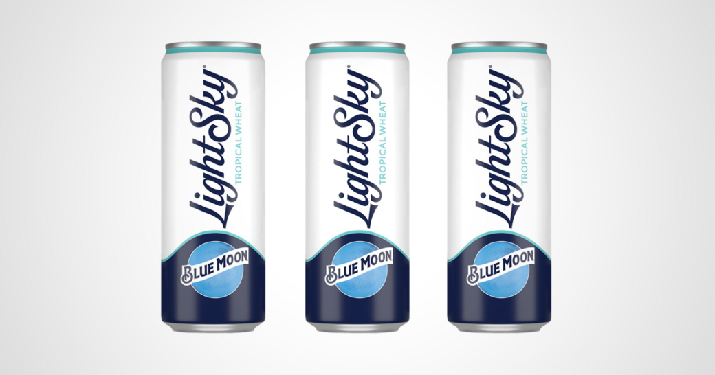 Blue Moon LightSky Tropical Wheat Can