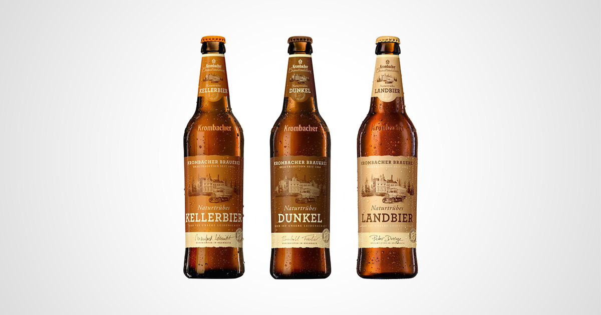 Krombacher Spezialitäten Redesign