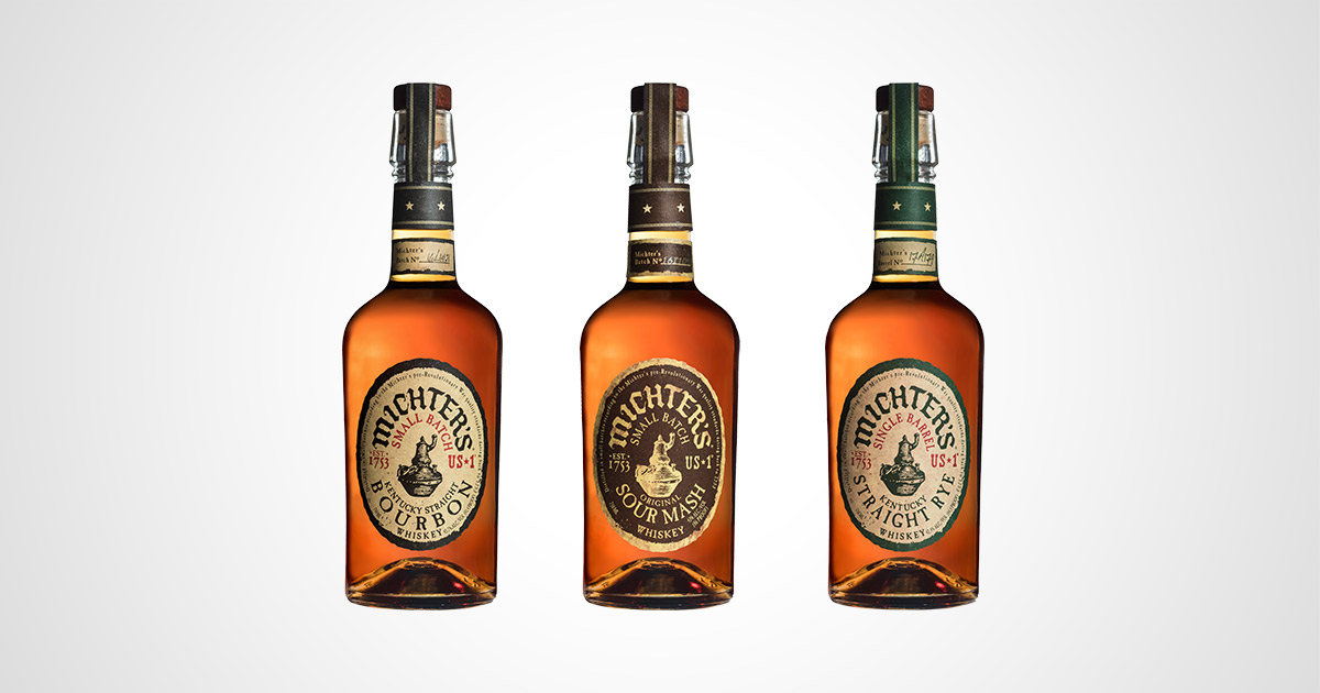 Michter's Whiskey Flaschen