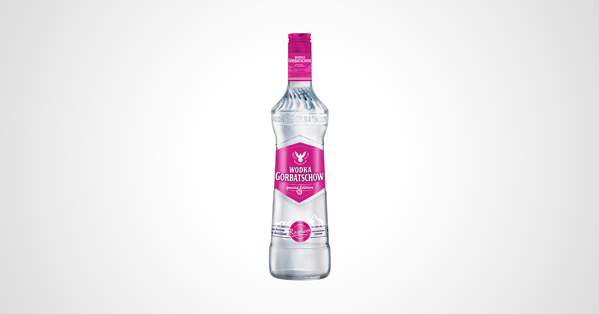 Wodka Gorbatschow Raspberry Flasche