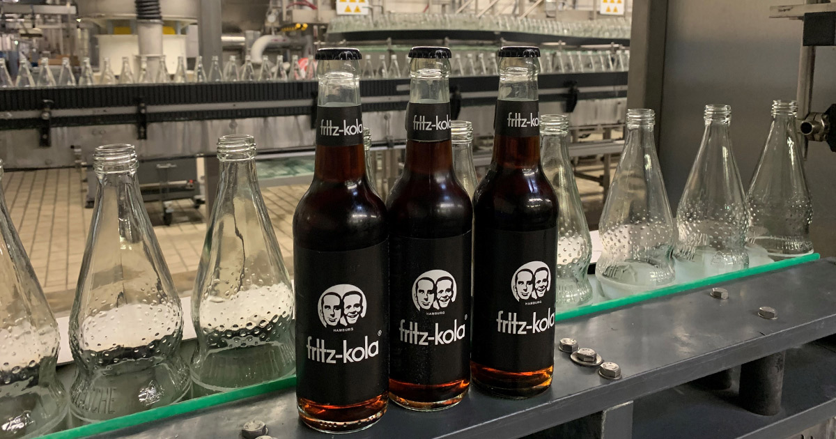 fritz-kola Abfüllung
