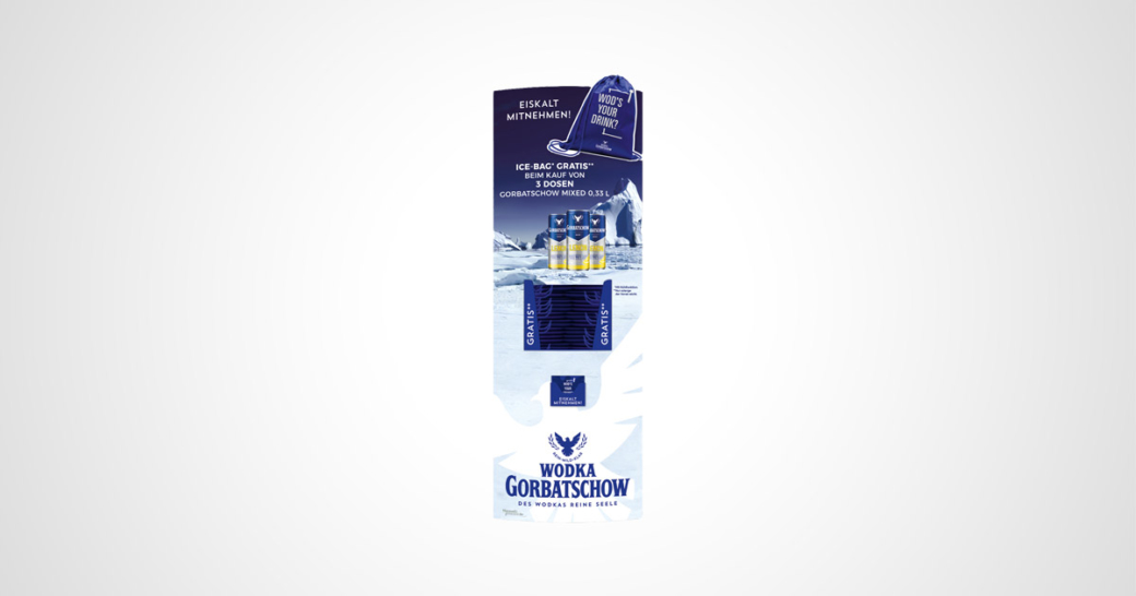 wodka gorbatschow ice bags