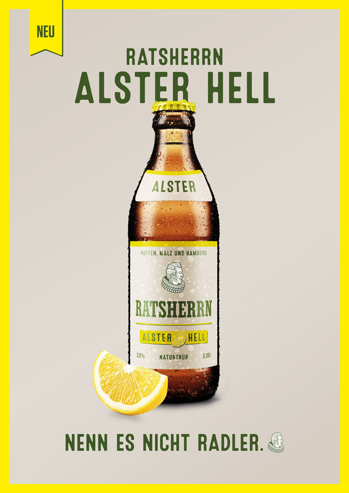 Ratsherrn Alster Hell Plakat