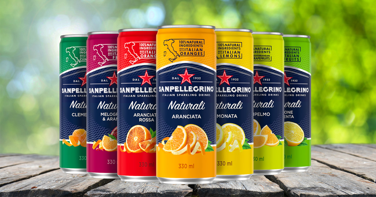 Sanpellegrino Naturali Relaunch 2022