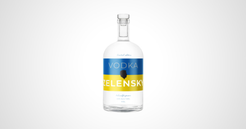 Vodka Zelensky Flasche