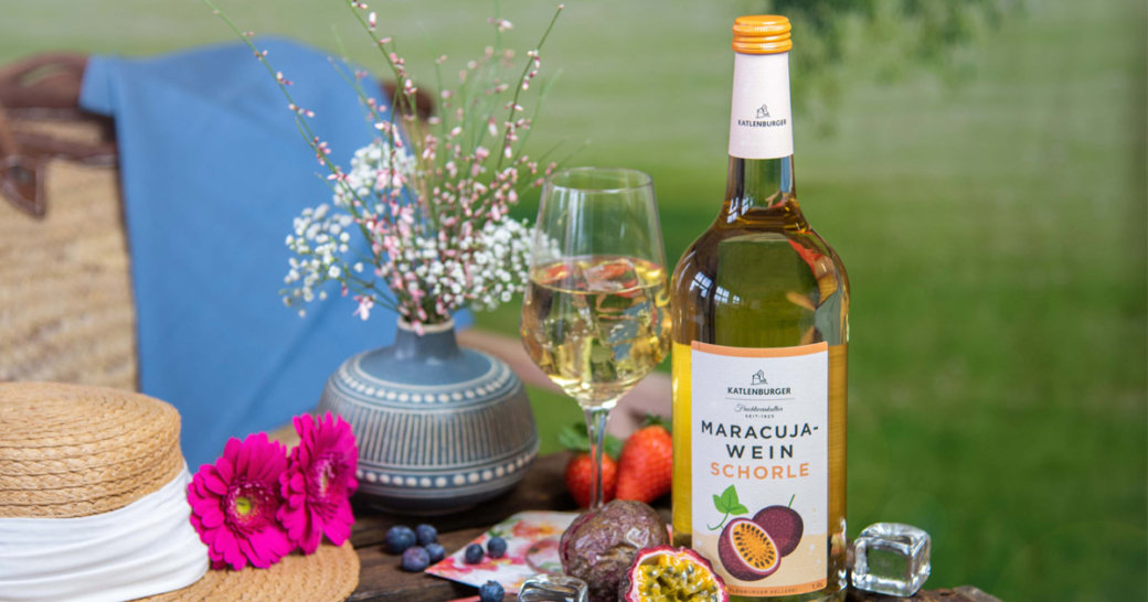 katlenburger maracuja wein schorle